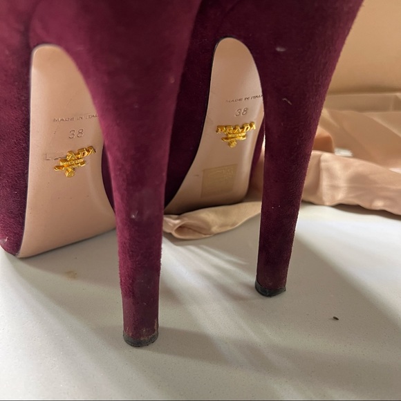 Pre-owned Prada ankle boots size 38 - Picture 4 of 10